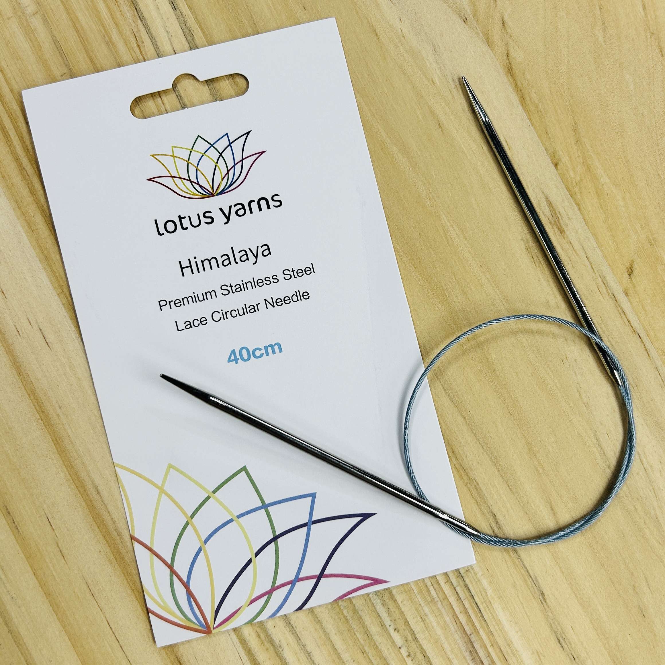 Lotus Yarns Himalaya circular knitting needles