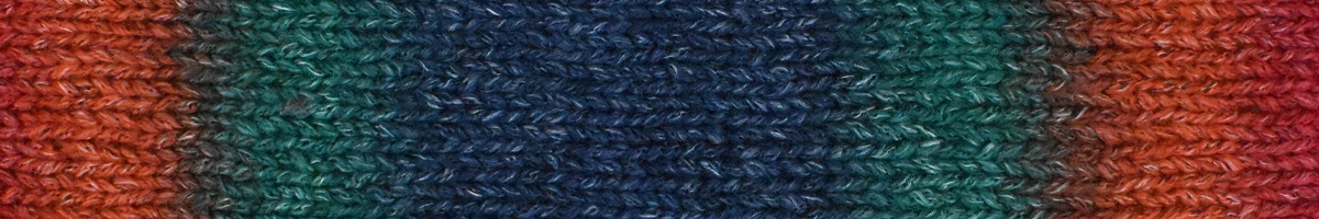 Ella Rae Four Seasons Yarn Swatch - Jewel Radiance