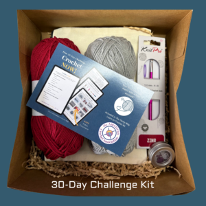 Crochet Now 30 Day Challenge Kits at The Yarny Way