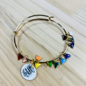 Throw Kindness Around Like Confetti Bracelet & Stitch Marker Set
