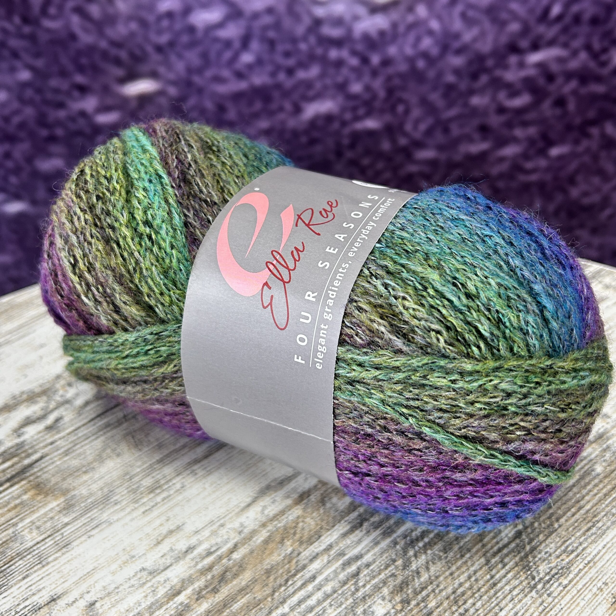 Enchanted Ivy (1009) — Rich jewel tones of teal, sapphire, moss, and violet create a lush woodland feel.