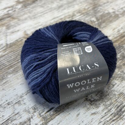 WoolenWalk Sock Yarn in Midnight Wave (203)