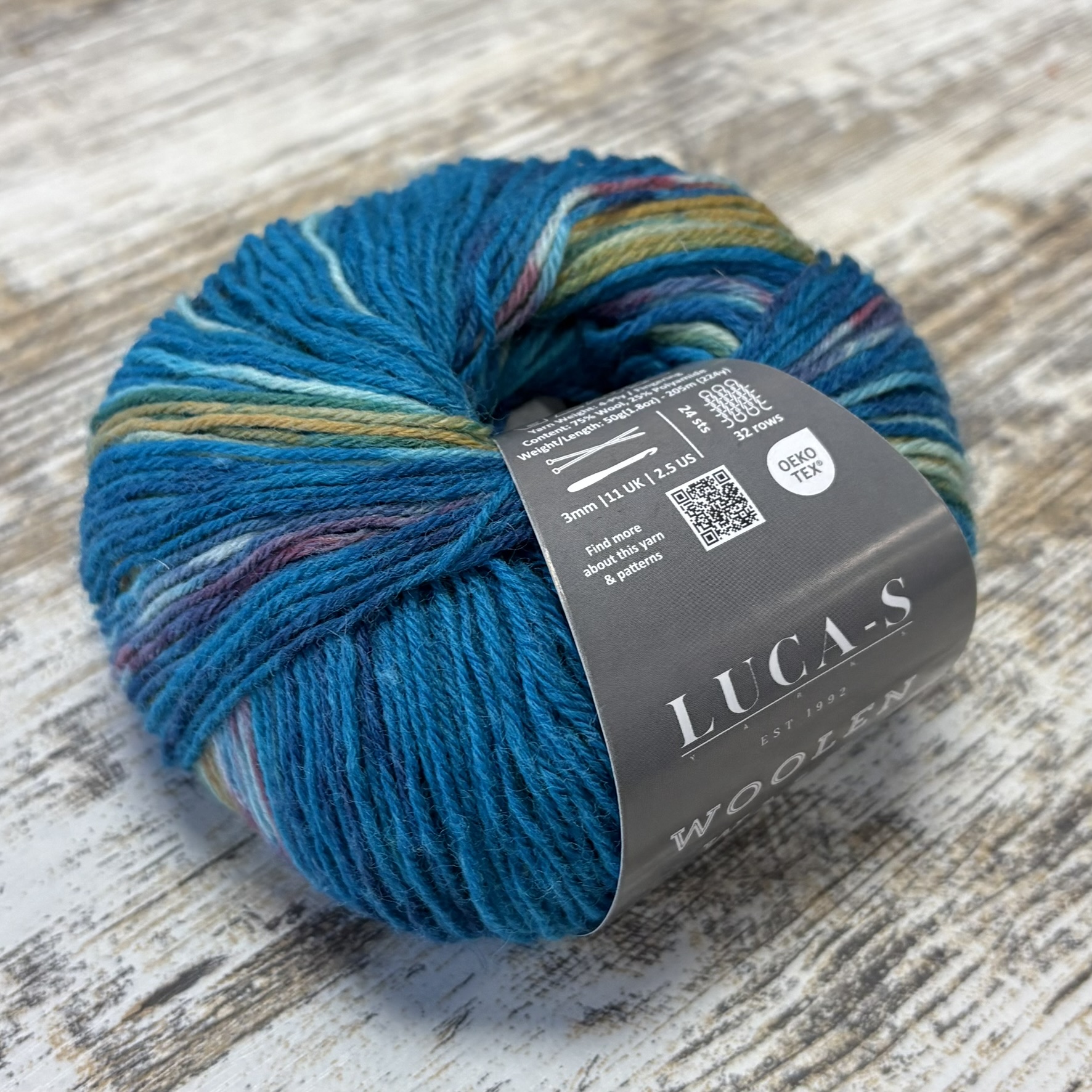 Woolen Walk Sock Yarn - Surf & Spice