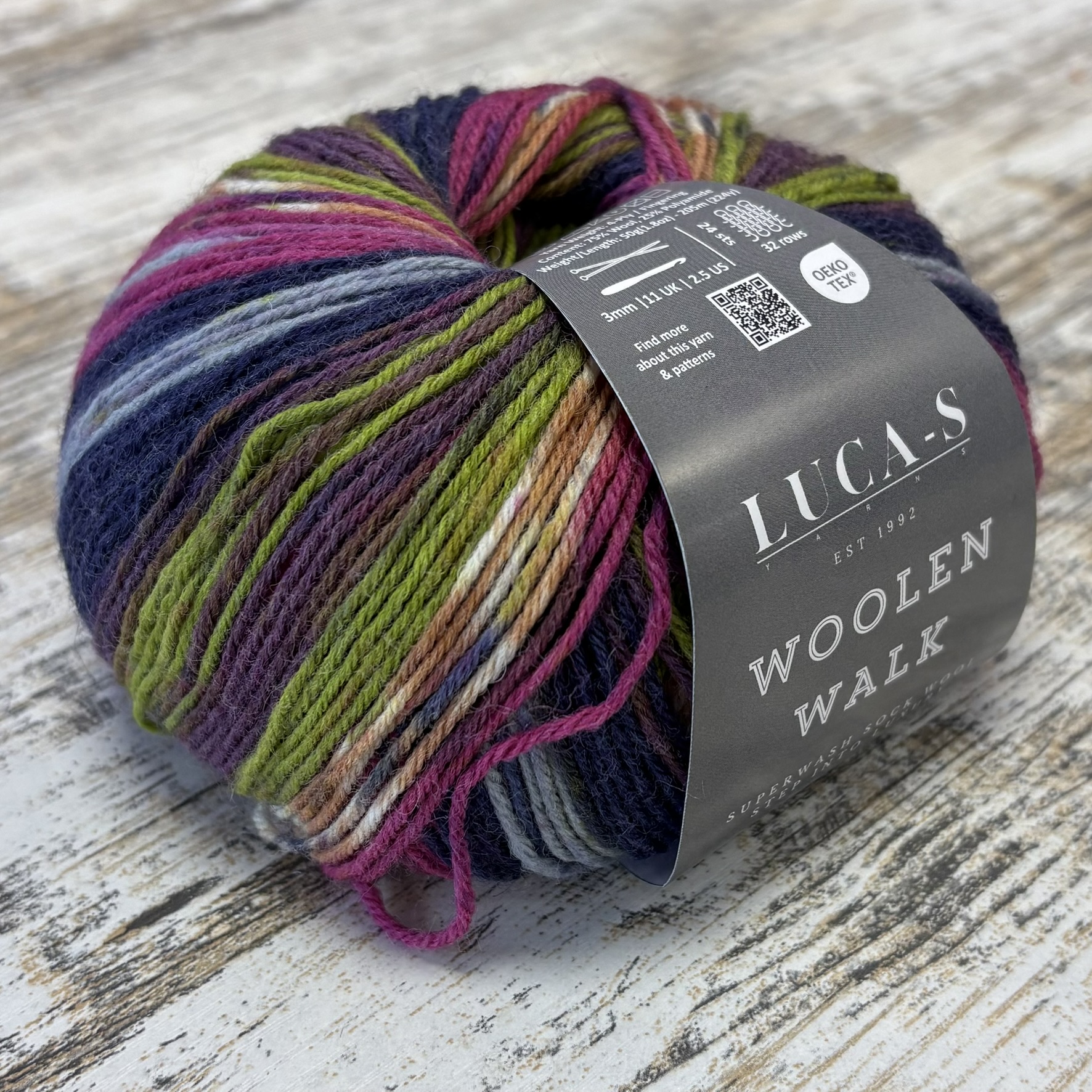 Luca-S Woolen Walk in Festival Taffy