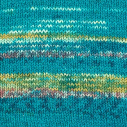 Luca-S Merino Sock Yarn in Surf and Spice