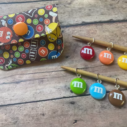 M & M Stitchmarkers with pouch