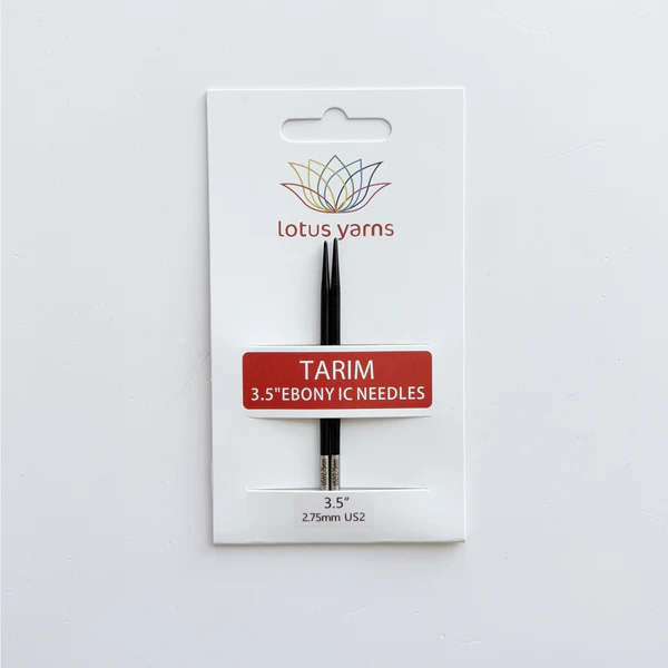 Lotus Yarns TARIM 3.5" Ebony Interchangeable Needles - Preorder - Image 5