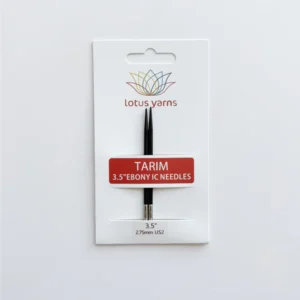 Lotus Yarns TARIM 3.5" Ebony Interchangeable Needle Tips