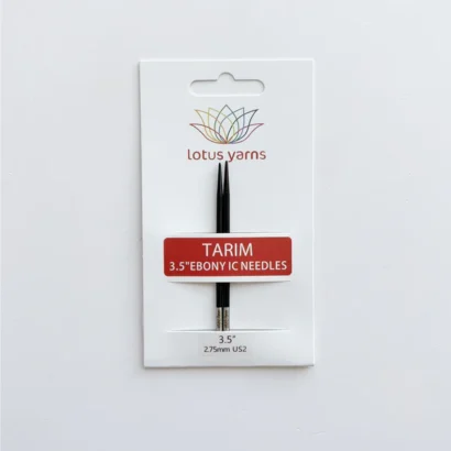 Lotus Yarns TARIM 3.5" Ebony Interchangeable Needle Tips