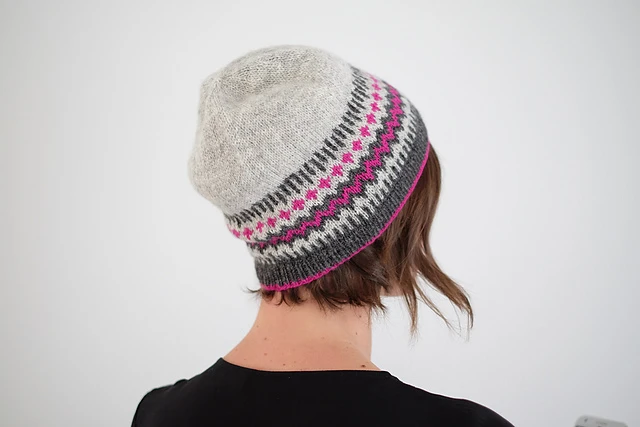 Tremblant Toque Colorwork Hat Pattern by Dianna Walla