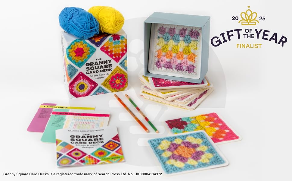 Granny Square Card Deck