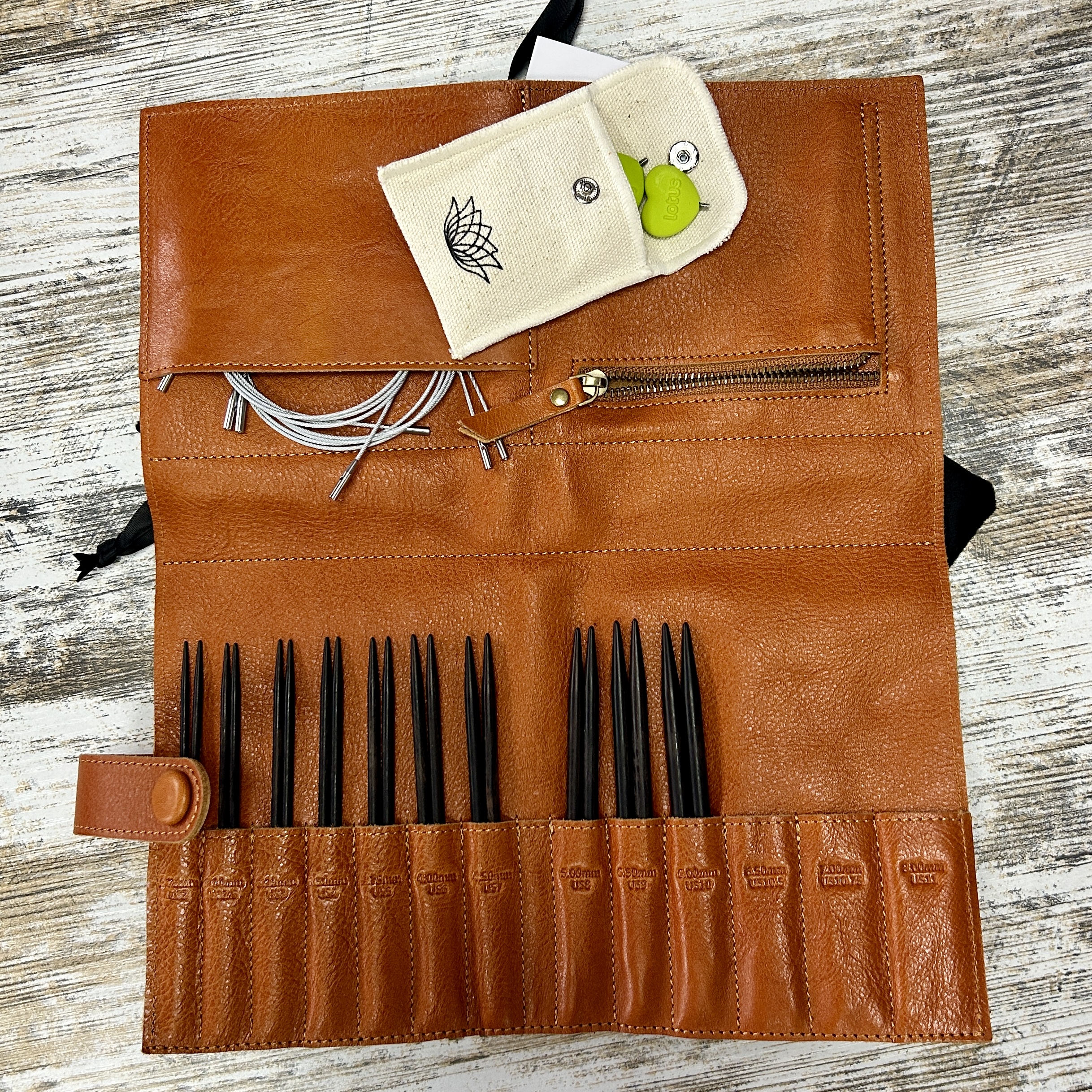 Lotus Yarns TARIM 5" Interchangeable Needles Set