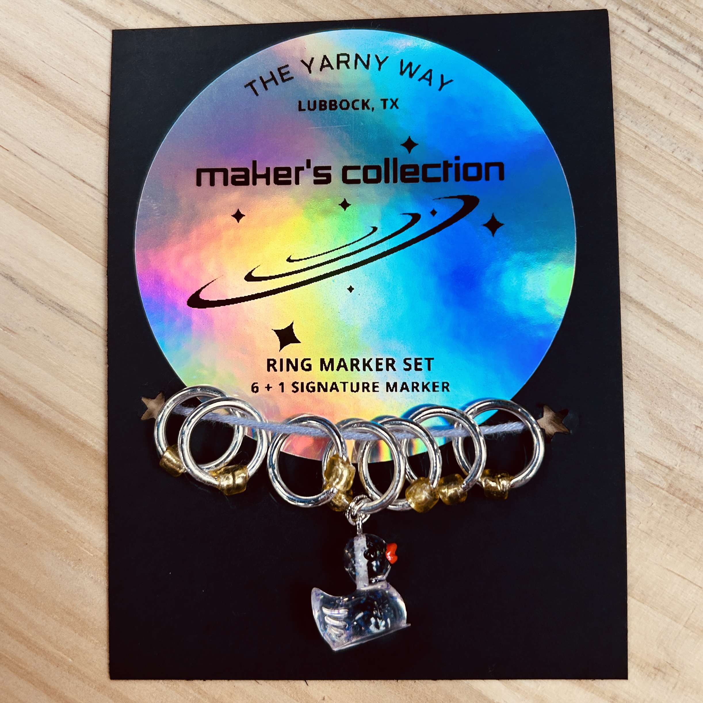 Jumbo Ring Stitch Marker Set