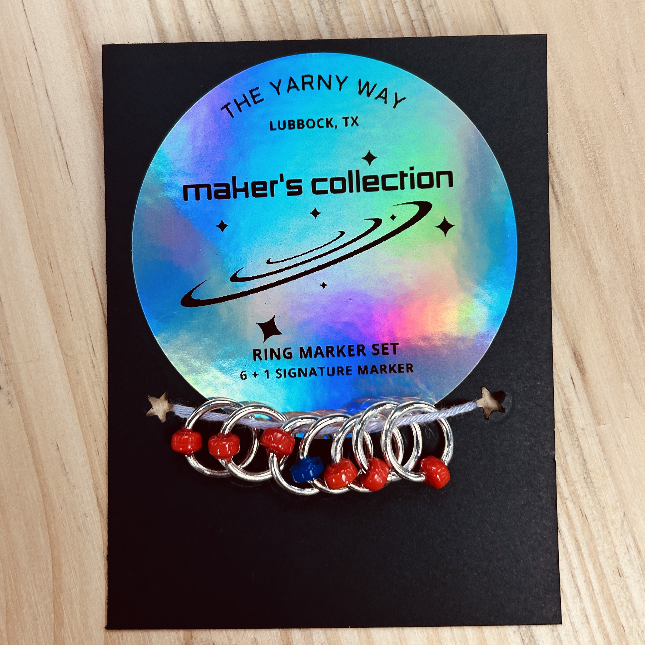Raider Red Stitch Marker Set